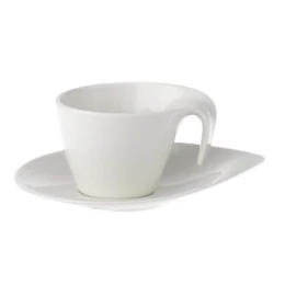 Espressokop en schotel