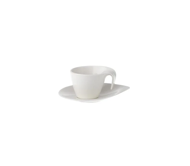 Espressokop en schotel