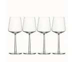 Rode wijnglas set/4