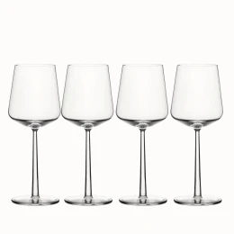 Rode wijnglas set/4