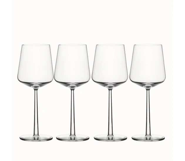 Rode wijnglas set/4