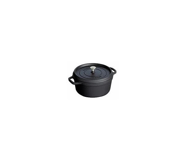 Zwart (mat) 24 cm