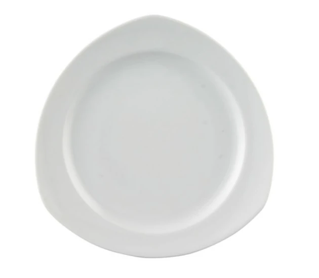 Gebakbordje driehoek 19 cm
