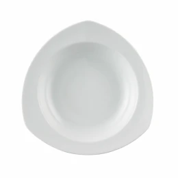 Diep bord driehoek 23 cm