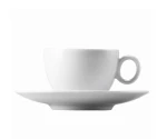 Espressokop en schotel