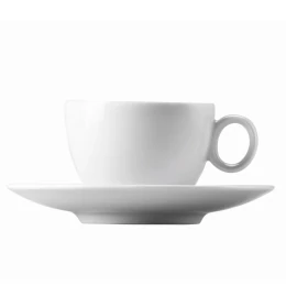 Espressokop en schotel