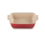 Ovenschaal 19x14 cm Kersenrood