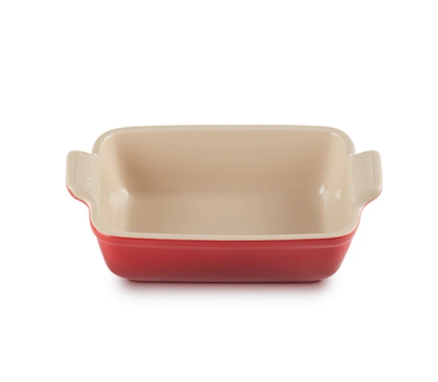 Ovenschaal 19x14 cm Kersenrood