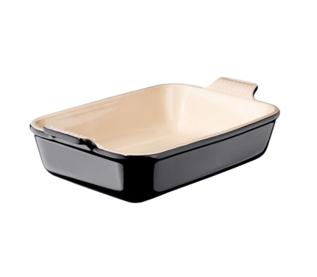 Ovenschaal 26x19 cm Zwart