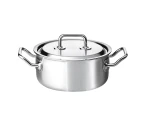 Kookpan 16 cm, laag model