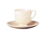 Espressokop en schotel