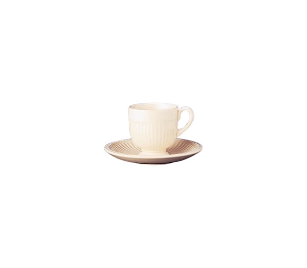 Espressokop en schotel
