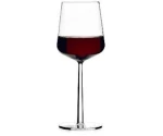 Rode wijnglas
