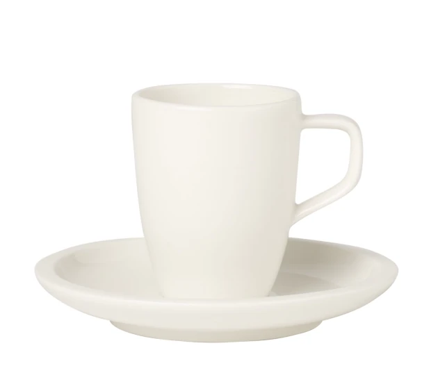 Espressokop en schotel