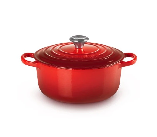 Rood 26 cm rond