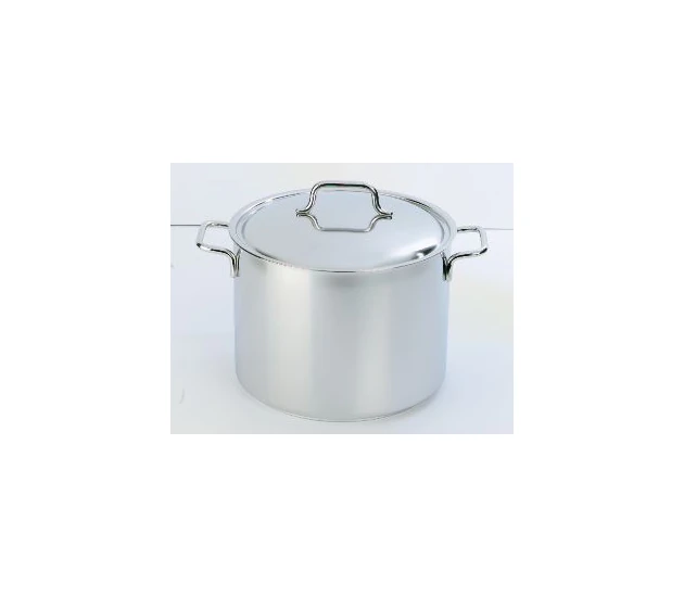 Hoge kookpan 20 cm met deksel
