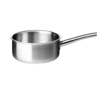 Steelpan 16 cm, laag model zonder deksel