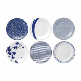 Ontbijtborden 23 cm set van 6