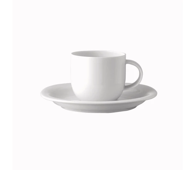 Espressokop en -schotel