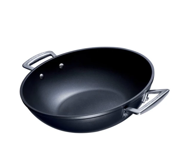 Wok met twee oren 28 cm