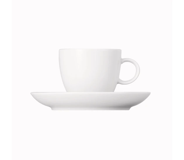 Espressokop en schotel