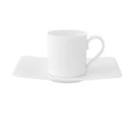 Espressokop en schotel