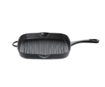 Grillpan zwart met handvat