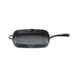Grillpan zwart met handvat