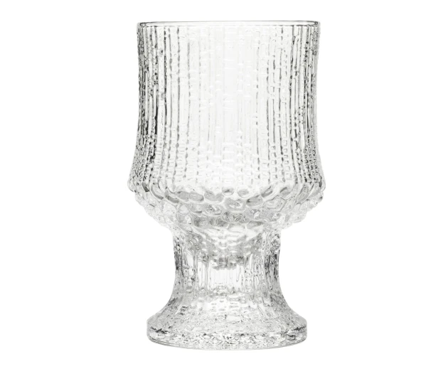 Rode wijnglas