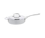 Lage sauteuse met deksel 24 cm