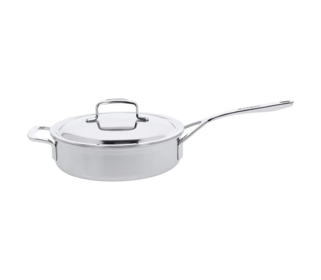 Lage sauteuse met deksel 24 cm