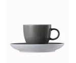 Espressokop en schotel