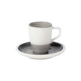 Espressokop en schotel