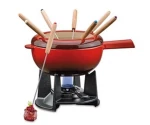 Fondueset Saas-Fee Rood