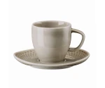 Espressokop en schotel