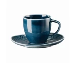 Espressokop en schotel