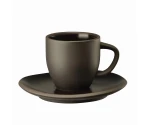 Espressokop en schotel