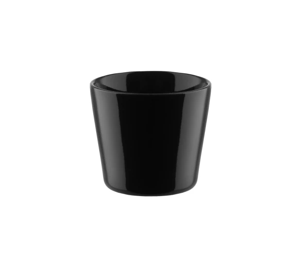 Espressobeker Zwart Glans