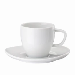 Espressokop en schotel