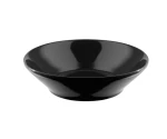 Diep bord 18,5 cm Zwart