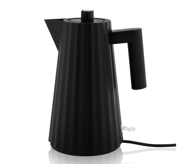 Waterkoker 'Plisse' Zwart 1,7 L