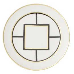 Ontbijtbord decor 1