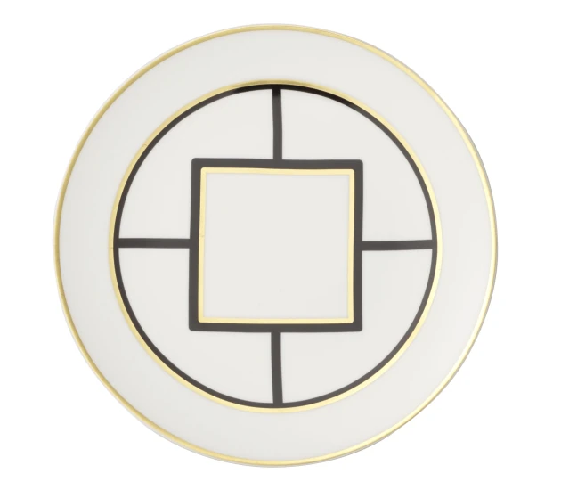 Ontbijtbord decor 1