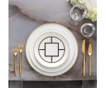 Ontbijtbord decor 1