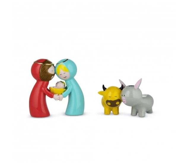 Twee figuurtjes "Happy Eternity Baby"