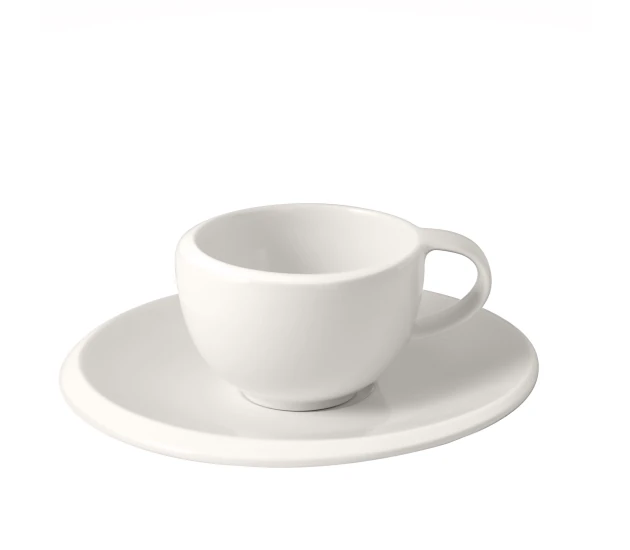 Espressokop en schotel