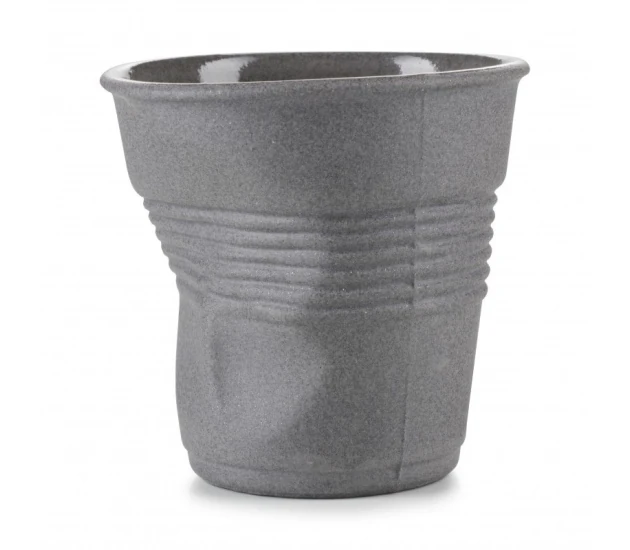 Cappuccino beker  RecyClay Grijs