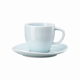Espressokop en schotel