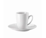 Espressokop en -schotel