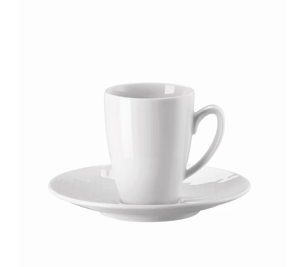 Espressokop en -schotel